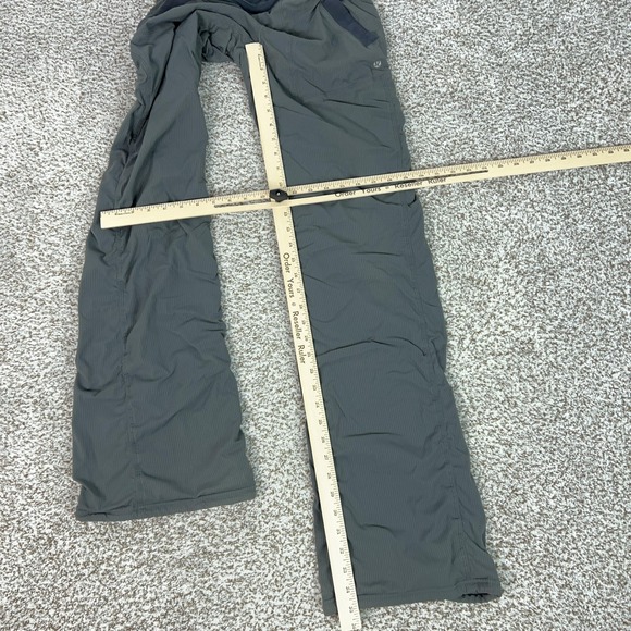 Lululemon Pants Womens 4 Gray Track Pants Elastic Waist Gym Yoga Sports Workout - Picture 7 of 11